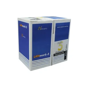 کابل شبکه Cat 5 UTP  نگزنس بدون تست فلوک به طول 305 متری