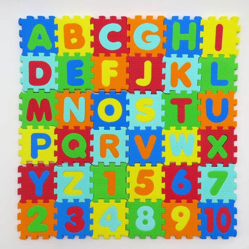 بازی آموزشی انگلیسی مدل 01 بسته 36 عددی