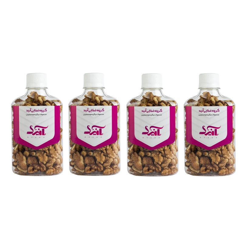 آجیل جیبی مغز گردو آنید - 100 گرم بسته 4 عددی