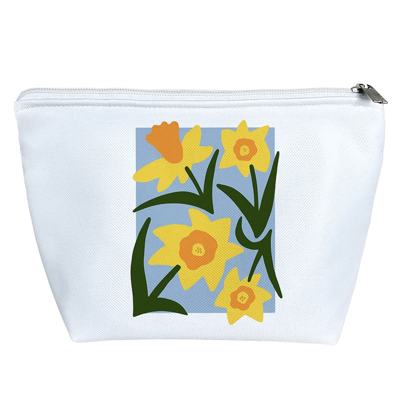 کیف لوازم آرایش دخترانه خندالو مدل گل کد 8059