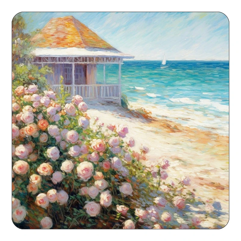 مگنت کاکتی طرح نقاشی رنگ روغن مدل mp71724