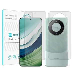 Rock space brand shockproof Hydrogel screen protector glass for Huawei Mate 60 along with the back protector