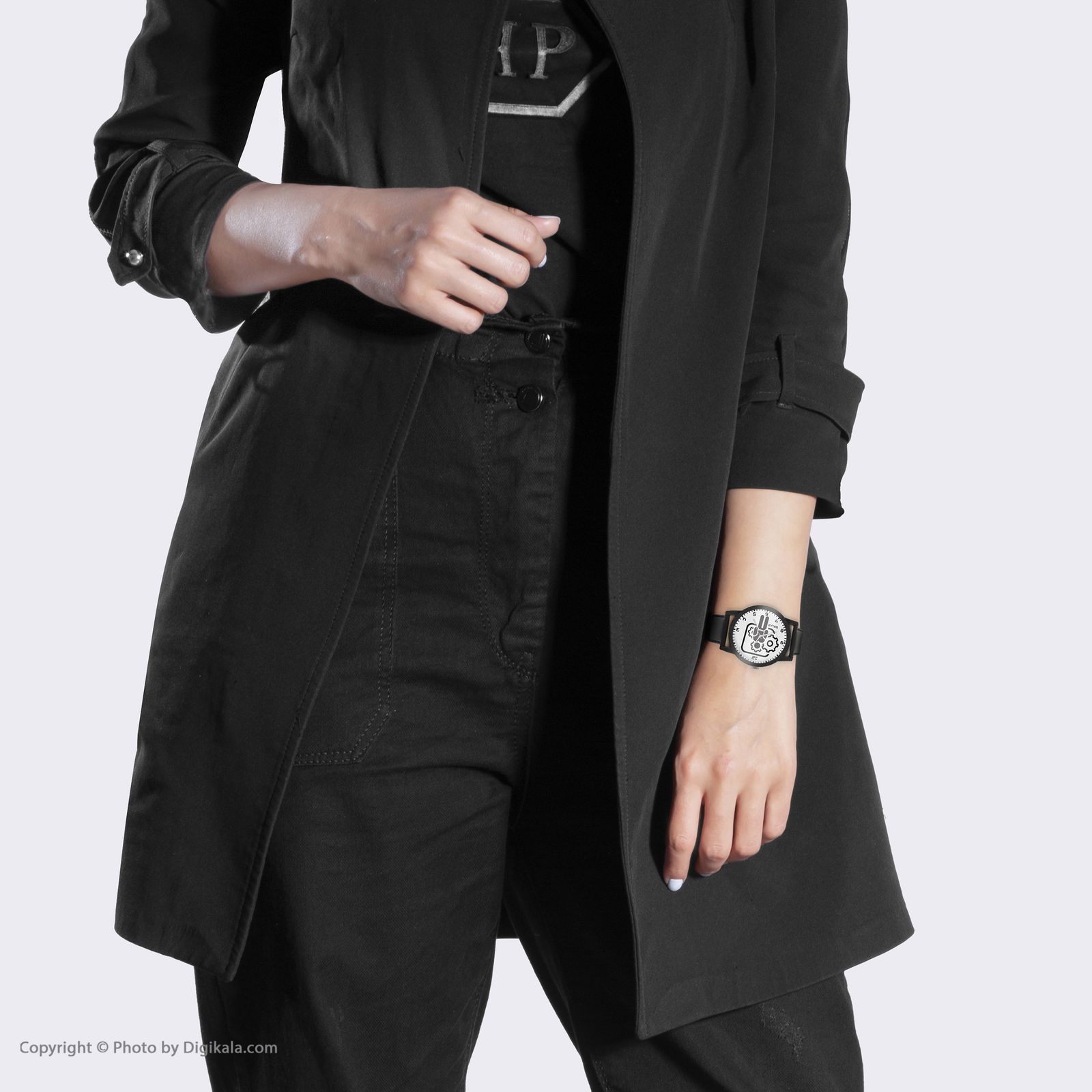 ساعت مچی عقربه ای والار طرح مهندسی مکانیک کد LF2585 - - 6