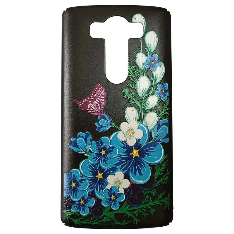 کاور مدل فانتزی کد 7-0 طرح گل مناسب برای گوشی موبایل ال جی V10