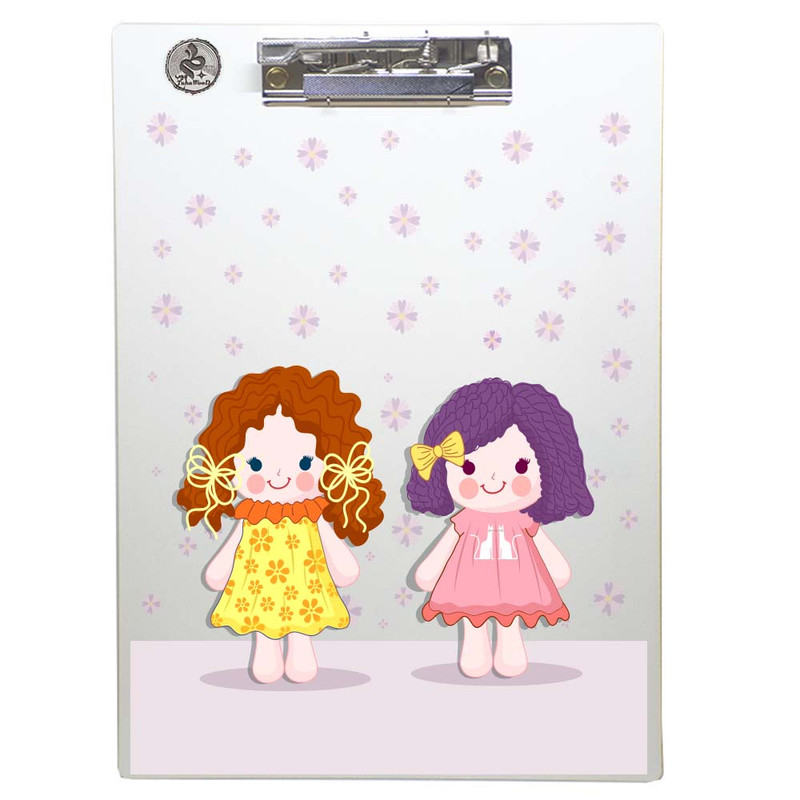 تخته شاسی طه چوب  مدل Dolls01 سایز A4