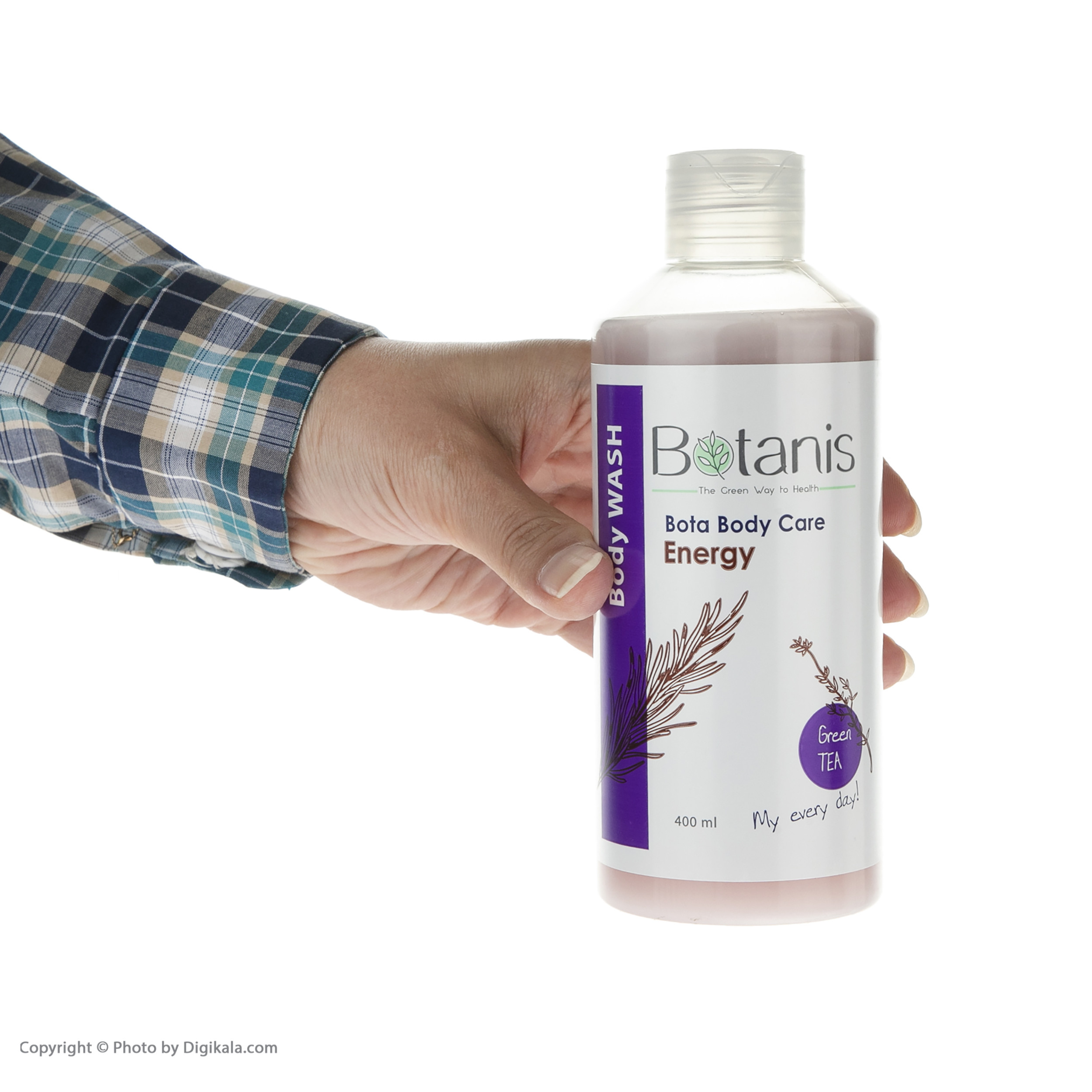 شامپو مرطوب کننده بدن بوتانیس مدل Bota Body Care Energy حجم 400 میلی لیتر