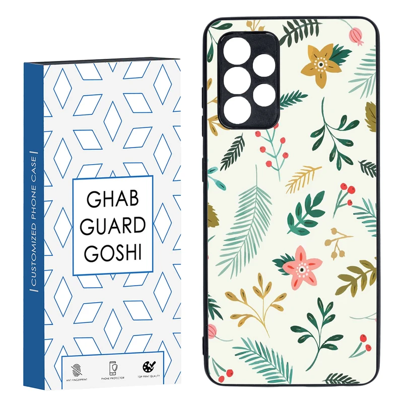 کاور قاب گارد گوشی طرح گل کد TPU-036 مناسب برای گوشی موبایل سامسونگ Galaxy A52