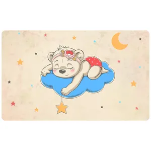  پادری طرح خرس اتاق خواب کودک m4/3108 سایز 46×76 سانتی متر 