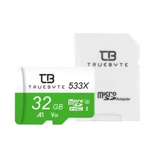 کارت حافظه micro SD HC تروبایت مدل  Elite pro 533X-A1-V30  کلاس 10 استاندارد UHS-l U3 سرعت 80MBps ظرفیت 32 گیگابایت به همراه آداپتور SD