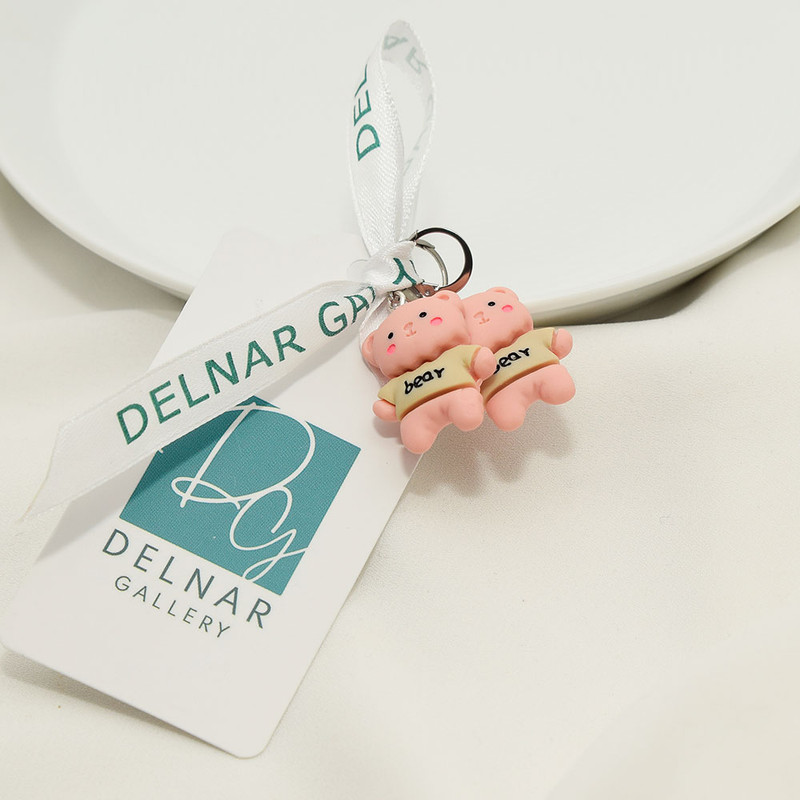 گوشواره دخترانه دلنار گالری مدل تدی P