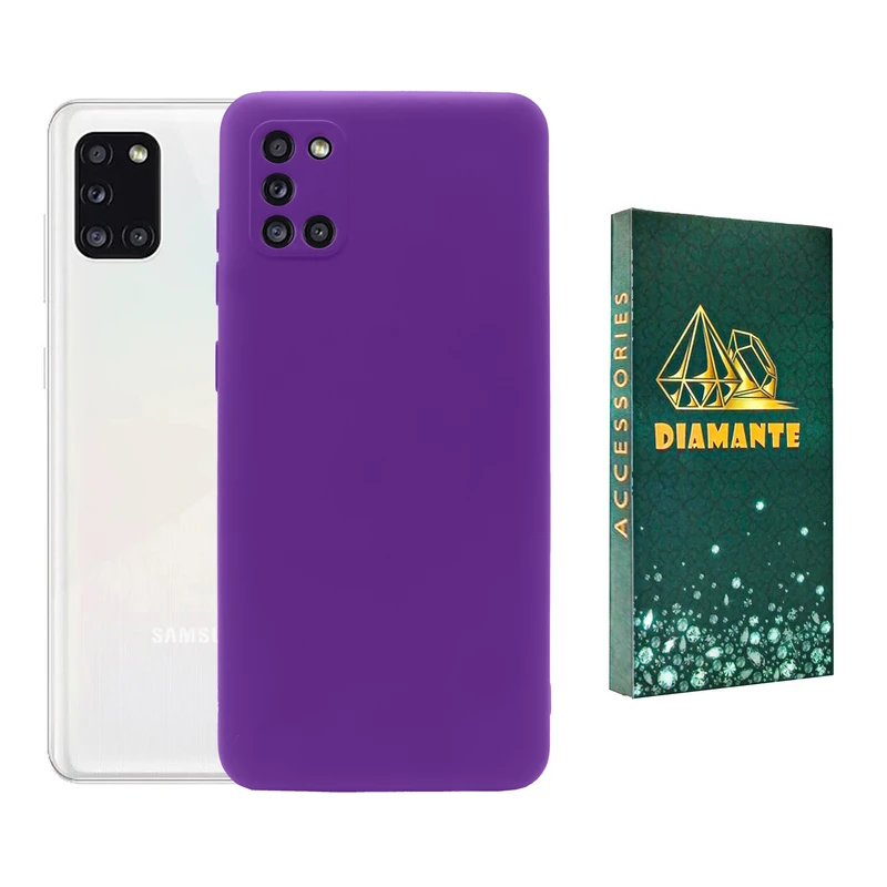 کاور دیامانته مدل sili_77 Gn مناسب برای گوشی موبایل سامسونگ Galaxy A31