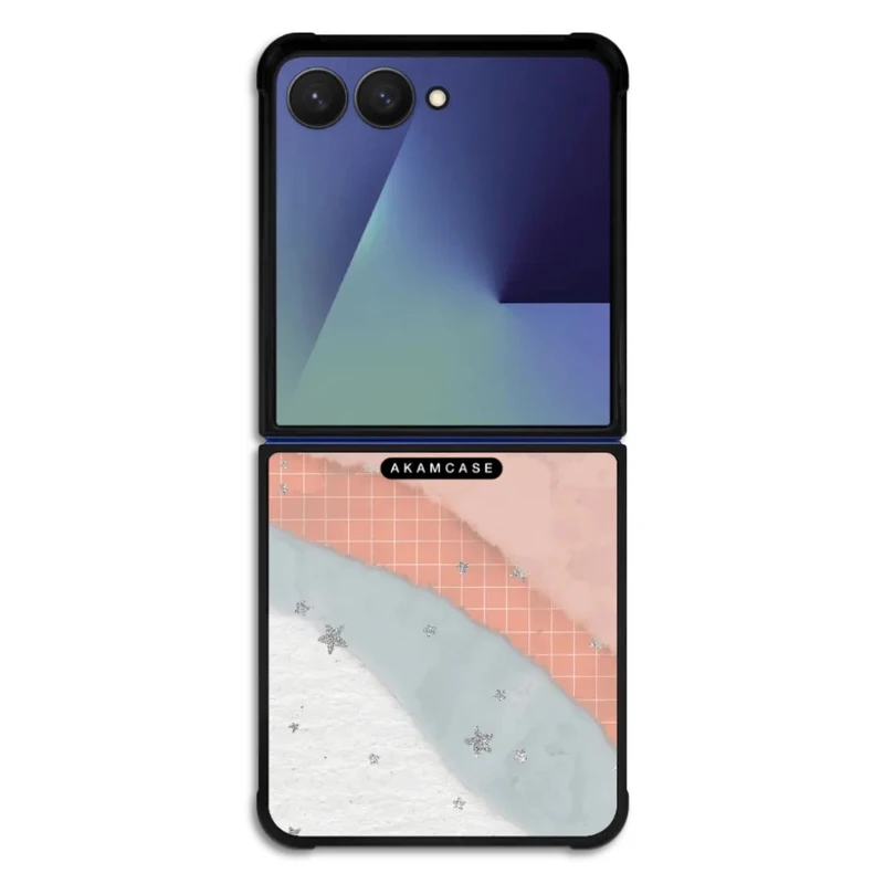 کاور آکام مدل AMC-WSGZFLIP7-STARS-18 مناسب برای گوشی موبایل سامسونگ Galaxy Z Flip 7