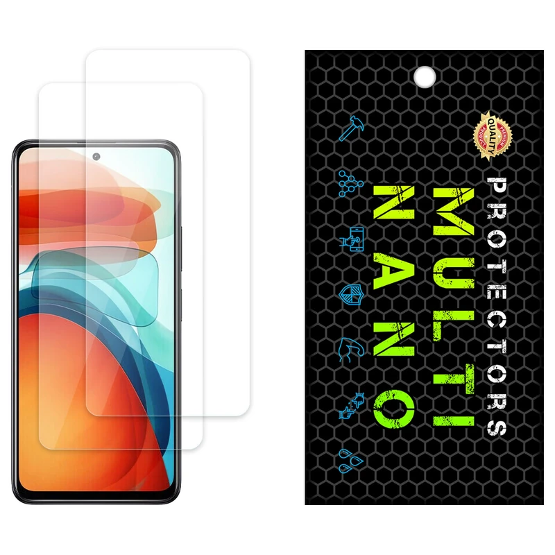 محافظ صفحه نمایش شفاف مولتی نانو مدل X-S2N مناسب برای گوشی موبایل شیائومی Redmi Note 10 Pro (China) بسته دو عددی