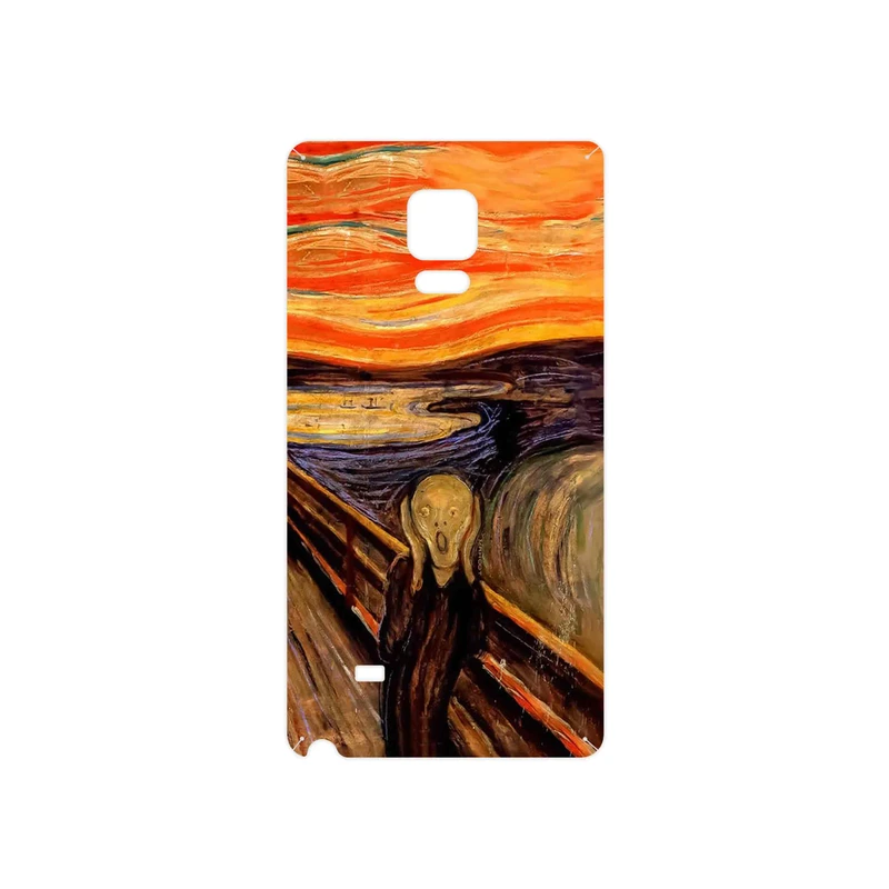 برچسب پوششی ماهوت مدل The Scream of Munch مناسب برای گوشی موبایل سامسونگ Galaxy Note Edge
