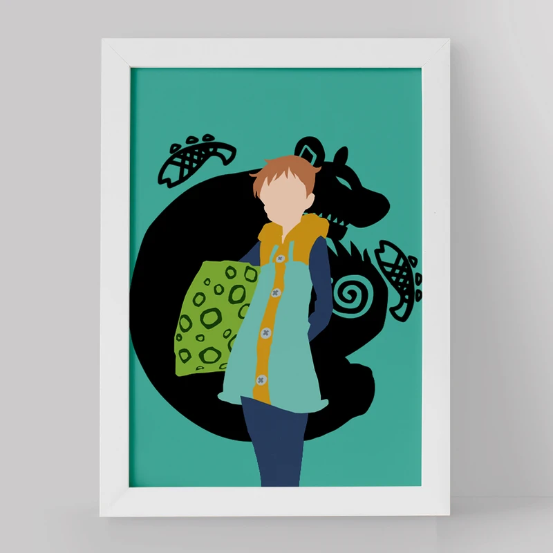 تابلو خندالو مدل کینگ انیمه هفت گناه کبیره کد 17588