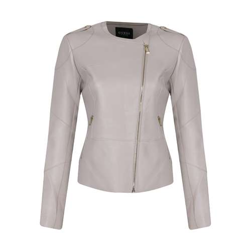 کت چرم زنانه گس مدل w73l60w71y0