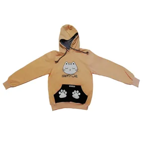 هودی دخترانه طرح گربه کد 607