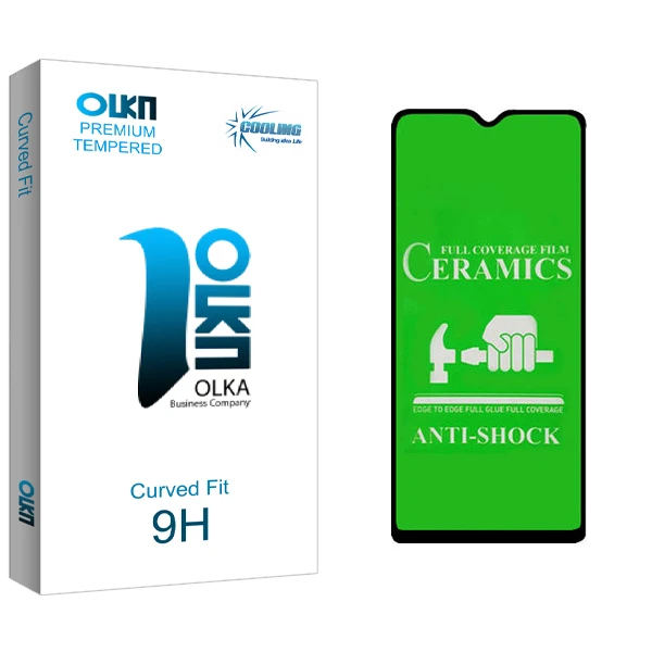 محافظ صفحه نمایش سرامیکی کولینگ مدل Olka glass مناسب برای گوشی موبایل شیائومی Redmi 9AT