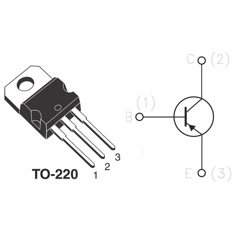 ترانزیستور اس تی مدل TIP42C