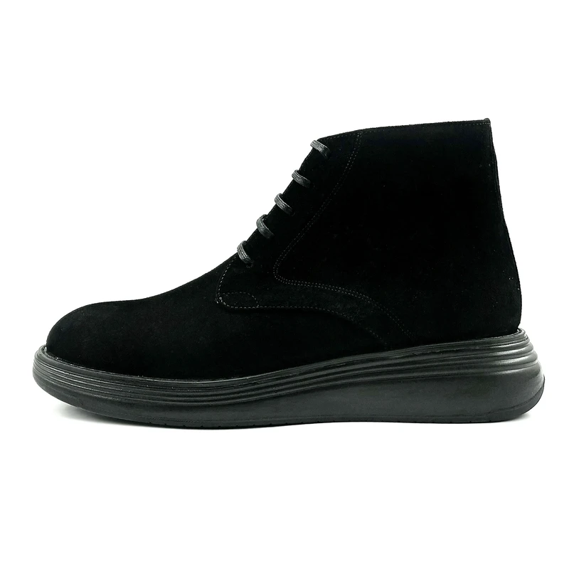 نیم بوت مردانه کرمانی مدل جیر دستدوز طبیعی کد 654