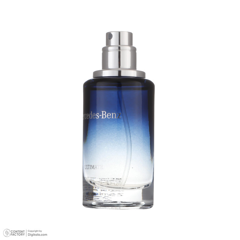 ست ادوپرفیوم مردانه مرسدس بنز مدل Ultimate با رایحه چوبی حجم 120 میلی لیتر به همراه ادوپرفیوم مردانه مرسدس بنز مدل Ultimate با رایحه چوبی حجم 25 میلی لیتر
