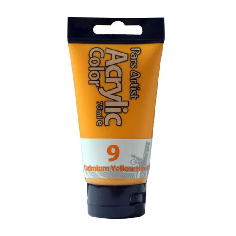 رنگ اکریلیک پارس ارتیست کد 9 حجم 75 میلی لیتر