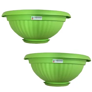 گلدان دیواری گلپونه مدل ZF503 مجموعه 2 عددی