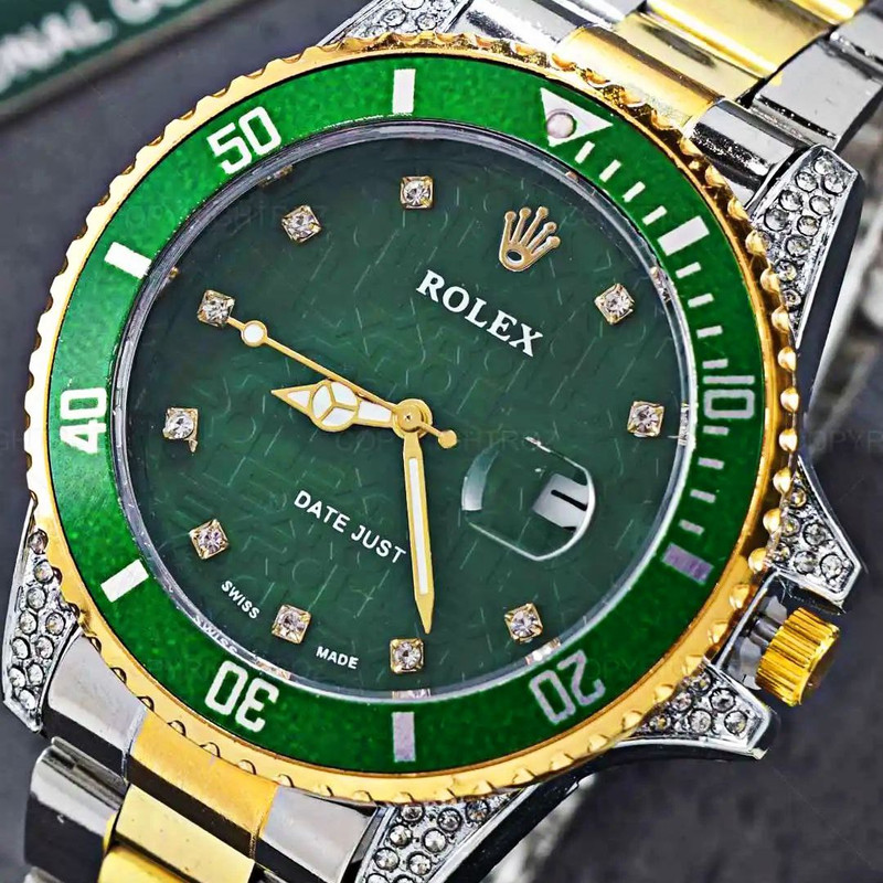 ساعت مچی عقربهای مردانه مدل ساب مارین نگینی 01 ساعت مچی عقربهای مردانه مدل ساب مارین نگینی 01