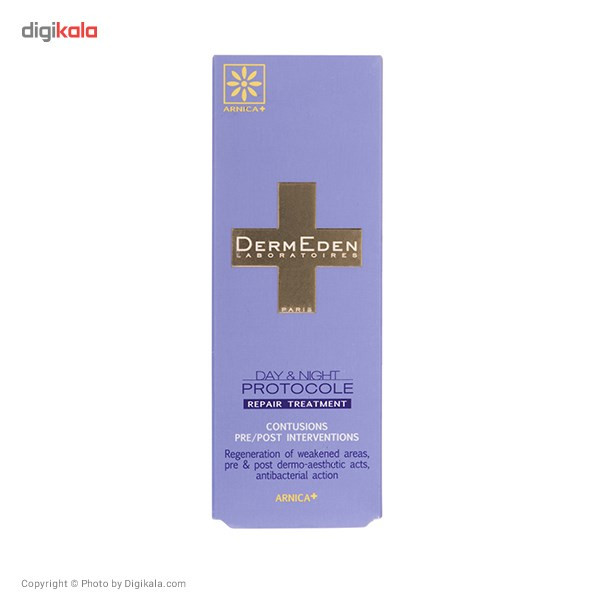 کرم ترمیم کننده لایه سطحی پوست درمدن مناسب روز و شب حجم 30 میلی لیتر