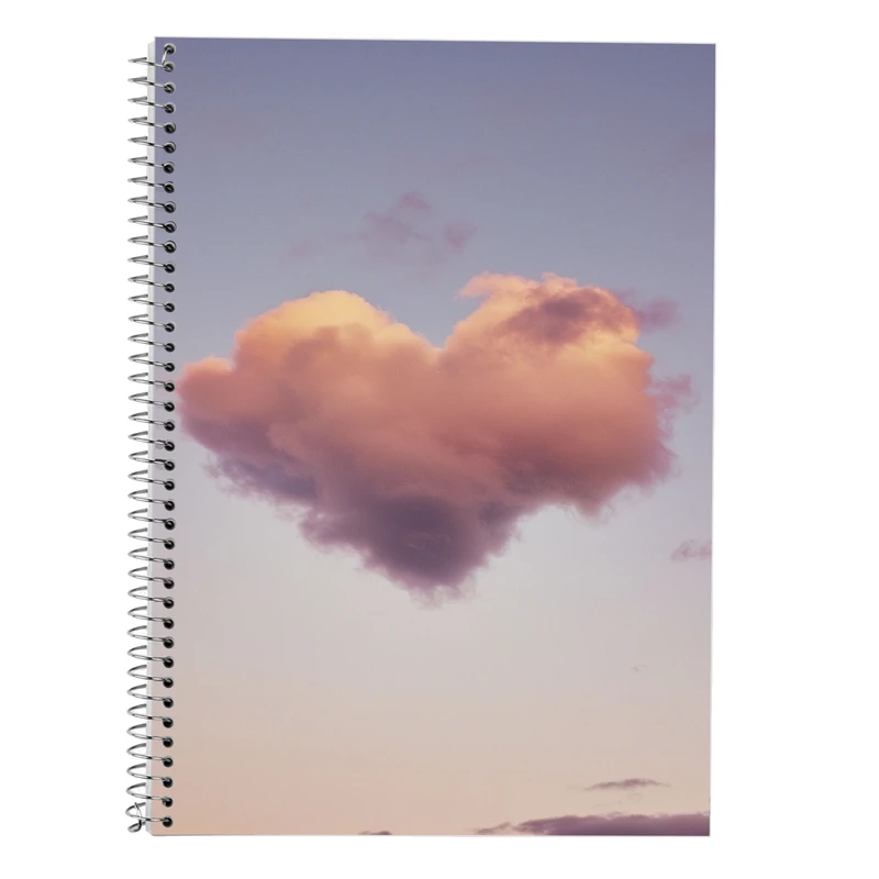 دفتر زبان 50 برگ مدوپد مدل دو خط طرح عاشقانه love کد DF14264