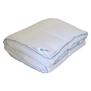 لحاف مایکروفایبر ژاکارد سفید فرما مدل F-MJS-Quilt - یک نفره