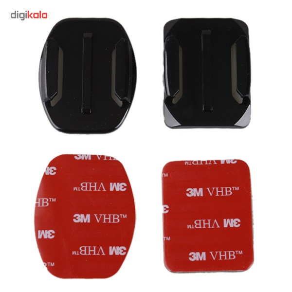 مجموعه پایه های چسبی گوپرو Hero3+ Flat + Curved Adhesive Mounts