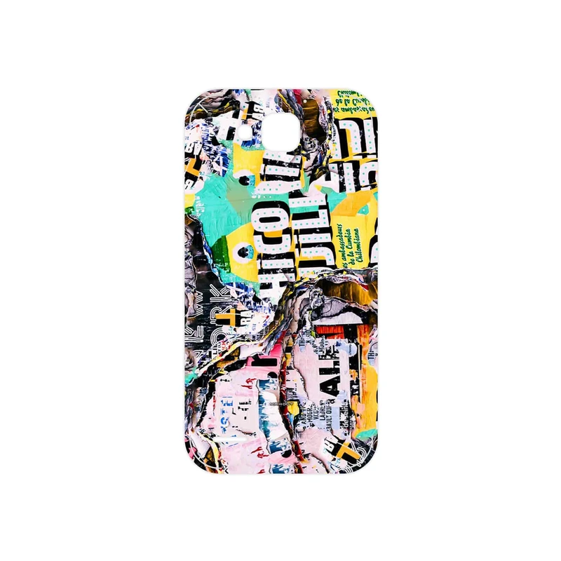 برچسب پوششی ماهوت مدل Collage of Teared Paper مناسب برای گوشی موبایل هوآوی Ascend G750
