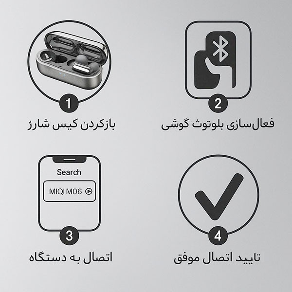 هدفون گوشواره ای میچی مدل M06