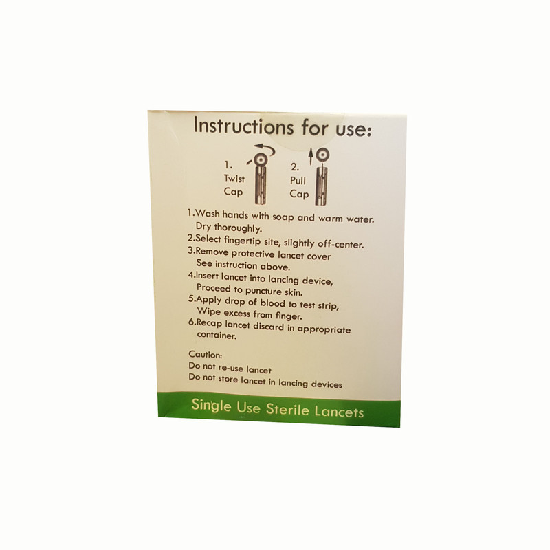 سوزن تست قند خون اپتیما مدل 28G بسته 100 عددی