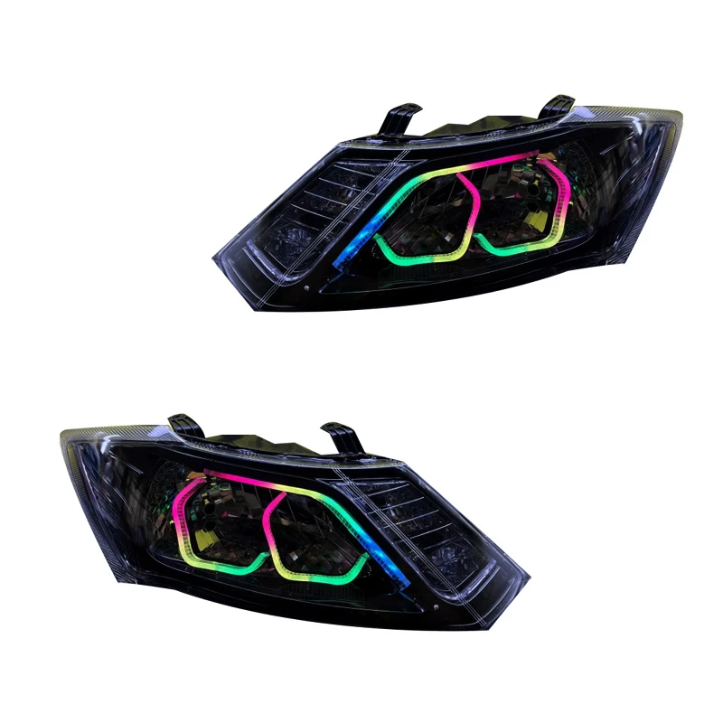 چراغ جلو خودرو گروه پژوهش صنعت مدرن مدل هگزا فولکالر مناسب برای کوییک بسته دو عددی