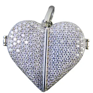 آویز گردنبند نقره زنانه کد 2535