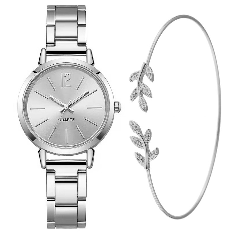 ست ساعت مچی عقربه‌ای کوارتز و دستبند زنانه مدل 429-2 S