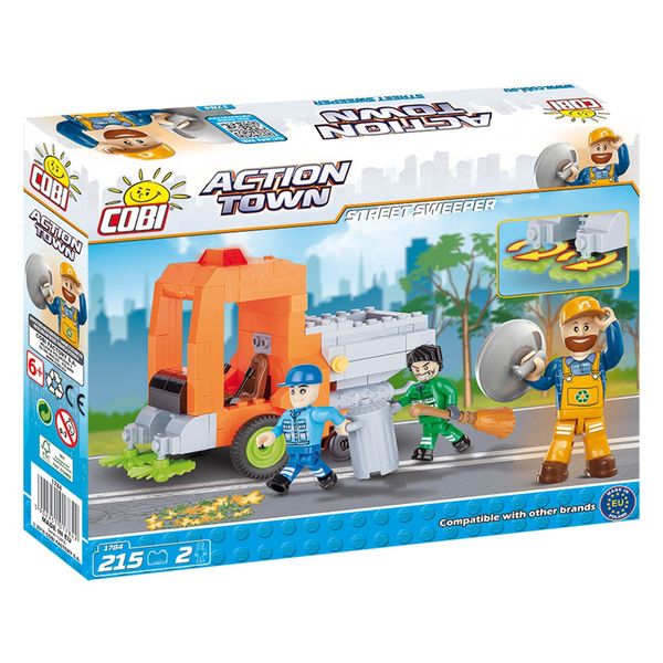 ساختنی کوبی مدلAction Town - Street Sweeper - ساختنی کوبی مدلAction Town - Street Sweeper -