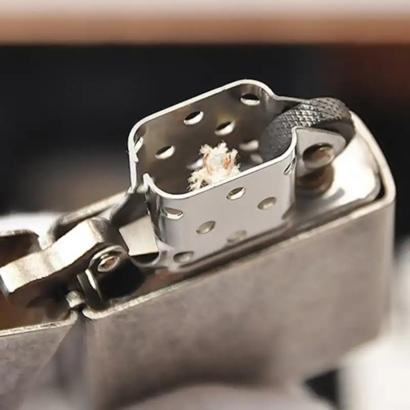 فندک زورو مدل Antique Silver کد SN-LIZO-2101-36