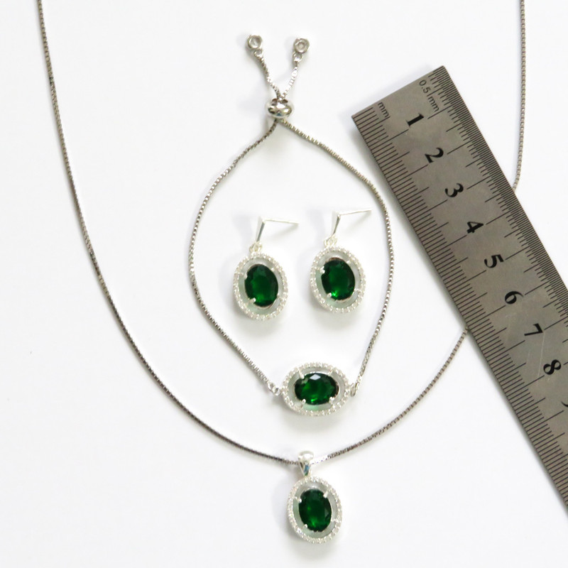 نیم ست نقره زنانه کد AV174D-S10 C6 نیم ست نقره زنانه کد AV174D-S10 C6