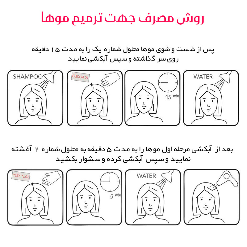 ماسک مو آروال مدل پلکس کد No.01 حجم 12 میلی لیتر به همراه ماسک مو مدل No.02 حجم 16 میلی لیتر ماسک مو آروال مدل پلکس کد No.01 حجم 12 میلی لیتر به همراه ماسک مو مدل No.02 حجم 16 میلی لیتر