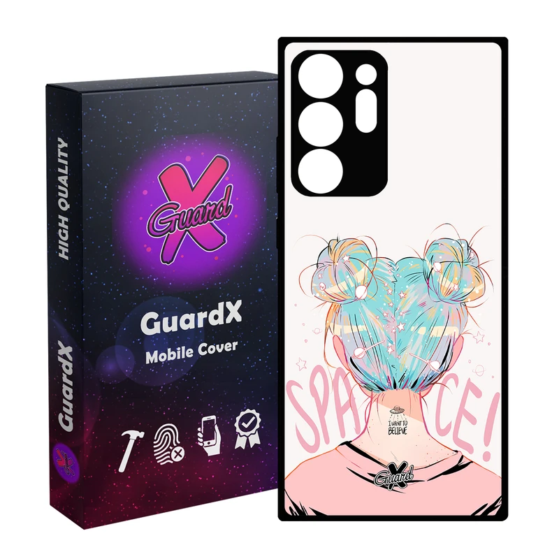 کاور گارد ایکس طرح دختر مدل Glass10198 مناسب برای گوشی موبایل سامسونگ Galaxy Note 20 Ultra