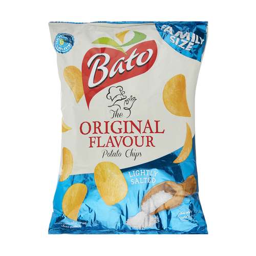 چیپس سیب زمینی با طعم نمک باتو - 450 گرم