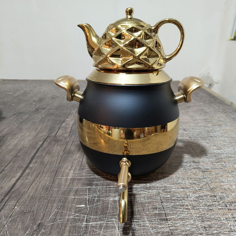 ست کتری و قوری تیتیل مدل توپی رنگی 00440