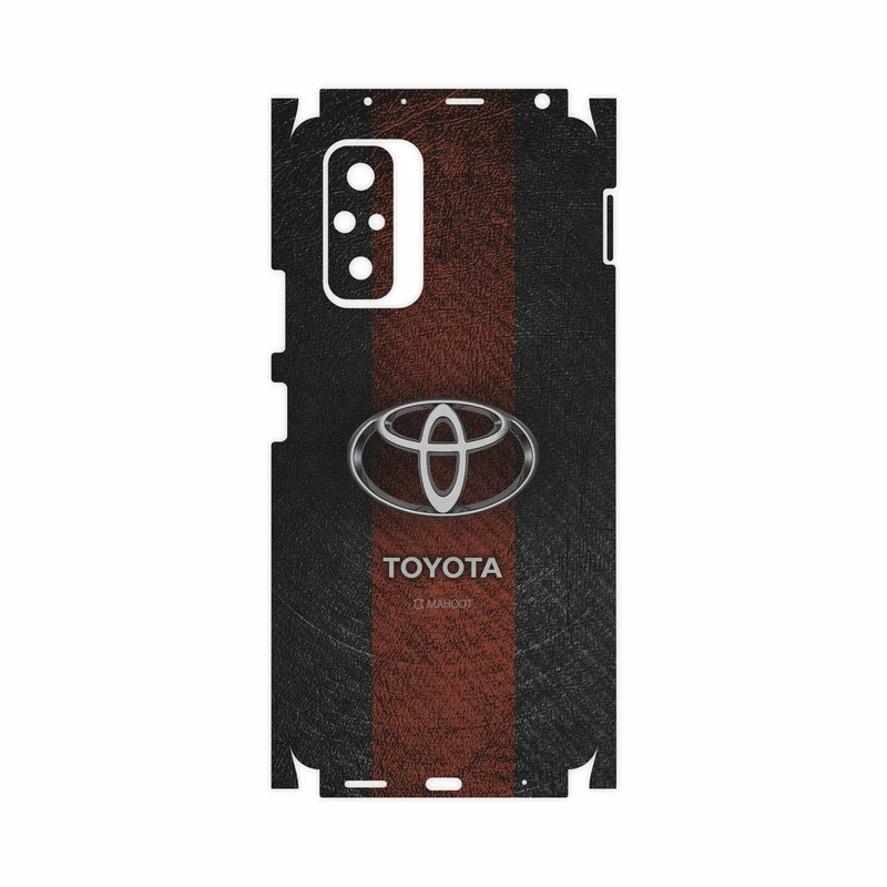 برچسب پوششی ماهوت مدل TOYOTA-Logo-FullSkin مناسب برای گوشی موبایل شیائومی Redmi Note 10 Pro Max