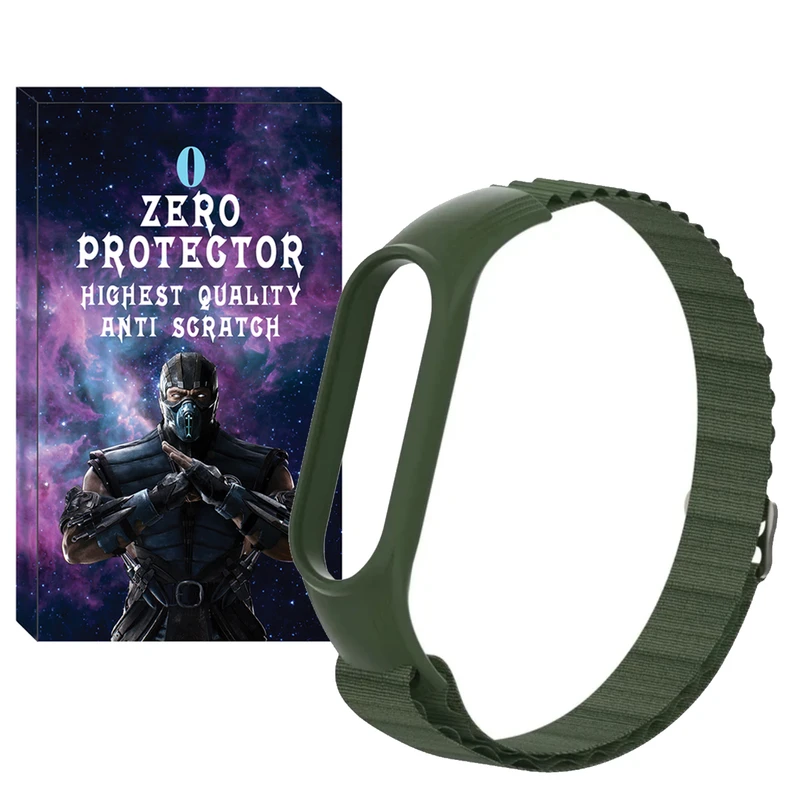 بند زیرو مدل Alpine ZR مناسب برای ساعت هوشمند شیائومی Mi Band 3/4/5