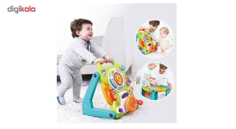 بازی آموزشی هولی تویز مدل Baby Sit-to-Stand Walker