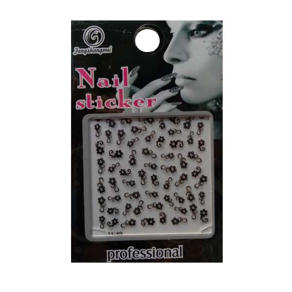 استیکر طراحی ناخن جنگشانگمئی کد XY-1140 استیکر طراحی ناخن جنگشانگمئی کد XY-1140