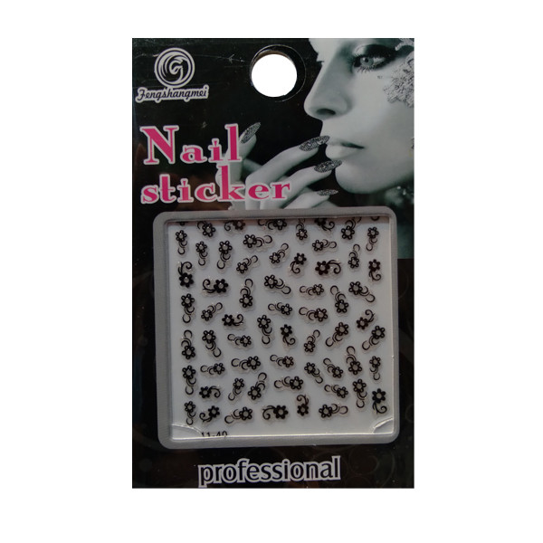 استیکر طراحی ناخن جنگشانگمئی کد XY-1140 استیکر طراحی ناخن جنگشانگمئی کد XY-1140